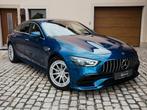Mercedes-AMG GT 43 4MATIC+/DISTRONIC/HUD/Cam 360°/Burmester, Auto's, Automaat, Blauw, Leder, Bedrijf