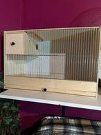 Cage d’oiseau en bois, Animaux & Accessoires, Enlèvement, Comme neuf, Bois