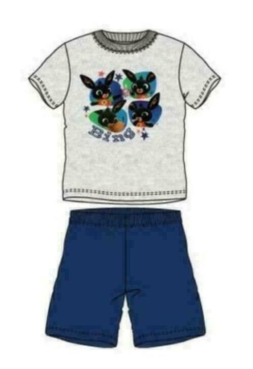 Bing Konijn Shortama - Grijs/Blauw - Maat 110, Enfants & Bébés, Vêtements enfant | Taille 110, Neuf, Garçon, Vêtements de nuit ou Sous-vêtements