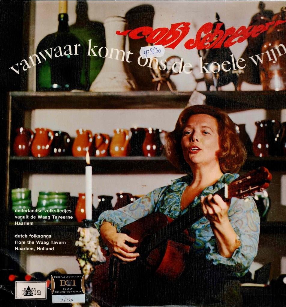 Vinyl, LP   -   Cobi Schreyer –Vanwaar Komt Ons De Koele, Ophalen of Verzenden, Overige formaten