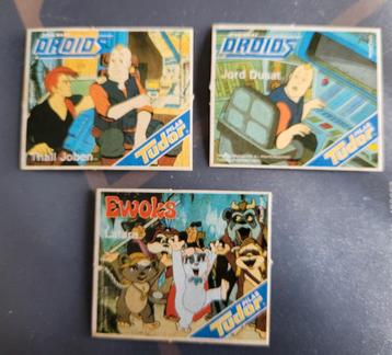 Star Wars Ewoks Droids stickers 1985.  beschikbaar voor biedingen