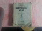 Ancien livre martyrologe 40 45, Enlèvement ou Envoi