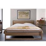 Teck Light Frame Ethnicraft lit avec lattes -160-200-95cm, Huis en Inrichting, Slaapkamer | Bedden, Ophalen of Verzenden, Zo goed als nieuw