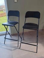 Lot de 2 chaises hautes Ikea Franklin noires