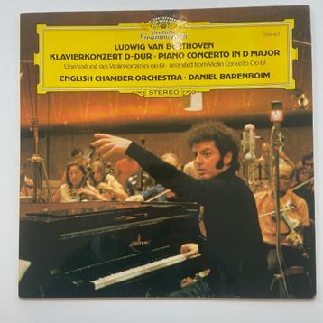 LP Beethoven Klavierkonzert D Barenboim 1974