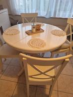 Table extensible ikea blanc