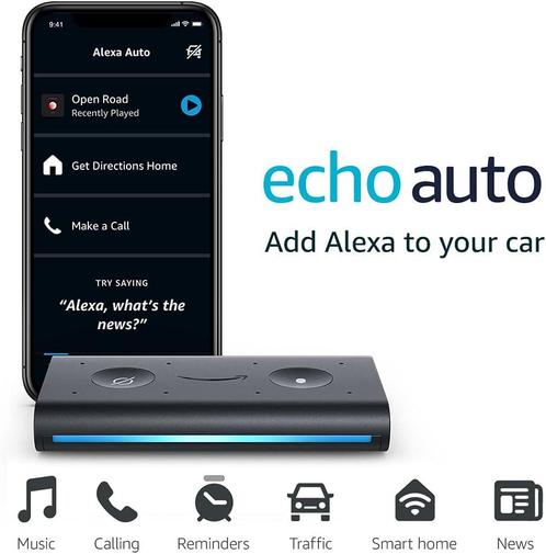 Echo Auto - Kit mains libres voiture Bluetooth Alexa Amazon, Autos : Divers, Carkits, Neuf, Enlèvement ou Envoi