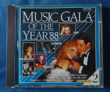 De originele verzamel-CD Music Gala Of The Year 1988 Part 2. beschikbaar voor biedingen