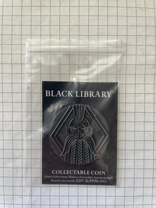Black Library Collectable Coin, Hobby en Vrije tijd, Wargaming, Nieuw, Overige soorten, Accessoires, Ophalen of Verzenden