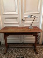 AUTHENTIEKE VINTAGE TAFEL DESK BUREAU SIDETABLE MOOIE PATINE, Ophalen, Gebruikt, Bureau