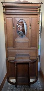 antieke kapstok - Art Deco periode - eik koper, Huis en Inrichting, Ophalen, Gebruikt, Staande kapstok, 150 tot 200 cm