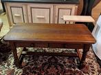 Massief eiken salontafel, Huis en Inrichting, Tafels | Salontafels, Ophalen, 50 tot 100 cm, Eikenhout, 50 tot 100 cm