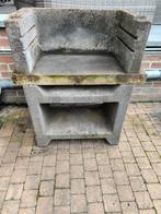 Betonnen barbecue plus vuurvaste stenen als cadeau 90€, Ophalen, Gebruikt