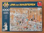 Puzzle 1000 pièces - Jumbo Van Haasteren - La cuisine, Hobby & Loisirs créatifs, Comme neuf, 500 à 1500 pièces, Puzzle, Enlèvement ou Envoi