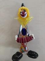 MURANO GLAZEN CLOWN MET ACCORDEON, Antiek en Kunst, Ophalen