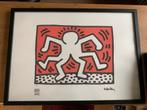 Lithographie de Keith Haring, Enlèvement ou Envoi