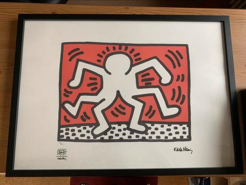Lithographie de Keith Haring, Antiquités & Art, Art | Lithographies & Sérigraphies, Enlèvement ou Envoi