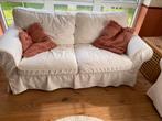 Witte bank IKEA, Huis en Inrichting, Ophalen, Gebruikt, Tweepersoons, Stof