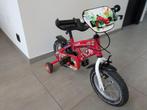 Fietsje Cars - 12 Inch, Fietsen en Brommers, Ophalen, Zo goed als nieuw, Minder dan 16 inch, Zijwieltjes