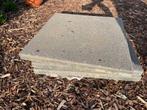 3 ruwe betontegels 60x60x4 cm, Tuin en Terras, Tegels en Klinkers, Ophalen, Nieuw, Minder dan 5 m², Beton
