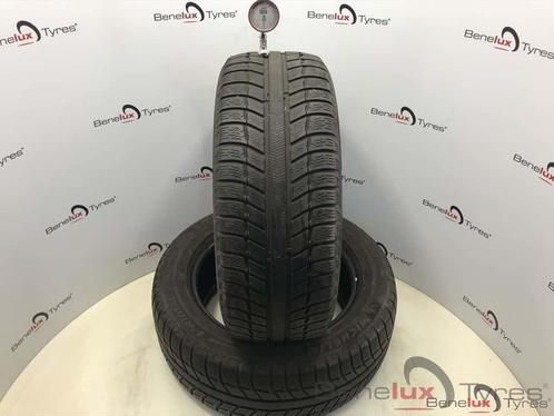2 of 4 winter 215/55R16 93H Michelin 215/55 R16 215/55/16, Auto-onderdelen, Banden en Velgen, Band(en), Winterbanden, 16 inch
