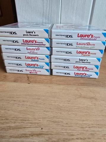 Hele grote collectie Laura's Passie Nintendo games beschikbaar voor biedingen