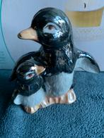 Porseleinen beeld Pinguins. Mooi geglazuurde kleuren., Verzamelen, Ophalen, Zo goed als nieuw