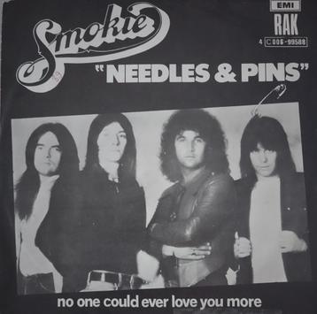 Smokie - "Needles & pins", Single, Comme neuf, Pop, 7 pouces
