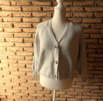 (31) - gilet femme t.36 beige - primark -