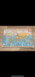 Puzzle carte du monde 1500 pièces, Kinderen en Baby's, Speelgoed | Kinderpuzzels, Ophalen, Nieuw