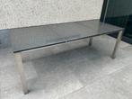 Tuintafel graniet - RVS 210x90 cm, Tuin en Terras, Tuintafels, Ophalen, Rvs
