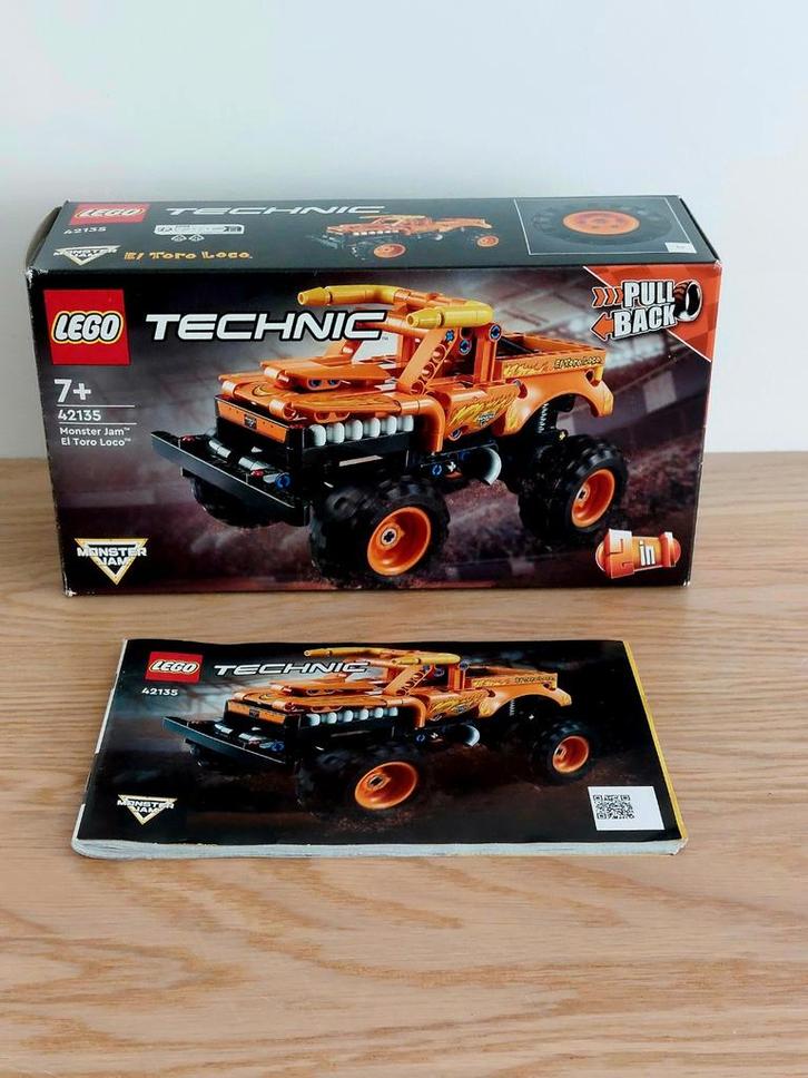 Lego Technic 42135 Monster Jam El Toro Loco, Kinderen en Baby's, Speelgoed | Duplo en Lego, Gebruikt, Lego, Ophalen of Verzenden