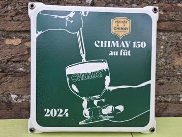 Emaillebord Chimay bier beschikbaar voor biedingen