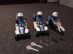 Playmobil 3655 2x en politiemoto, Kinderen en Baby's, Speelgoed | Playmobil, Ophalen