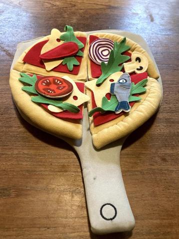 Speelgoed stoffen pizza beschikbaar voor biedingen