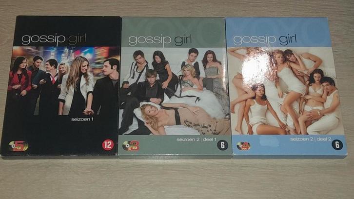 Gossip girl, seizoen 1 en 2, Cd's en Dvd's, Dvd's | Tv en Series, Zo goed als nieuw, Drama, Boxset, Vanaf 12 jaar, Ophalen of Verzenden