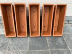 Italiaanse  terracotta bloembakken, Ophalen, Rechthoekig