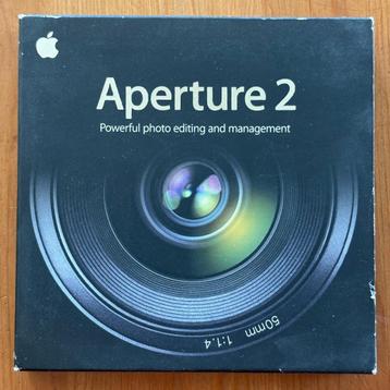 Originele media van Apple Aperture 2 beschikbaar voor biedingen