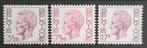 België: OBP 1753/55 ** Elström 1975., Postzegels en Munten, Koninklijk huis, Frankeerzegel, Ophalen of Verzenden, Zonder stempel