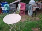 Terrasstoelen, Tuin en Terras, Ophalen, Gebruikt, Metaal, Inklapbaar