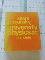 University physics, Boeken, Ophalen of Verzenden, Zo goed als nieuw, Hoger Onderwijs, Sears Zemansky