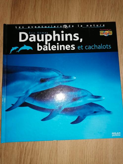 Dauphins, baleines et cachalots, Livres, Nature, Comme neuf, Enlèvement ou Envoi
