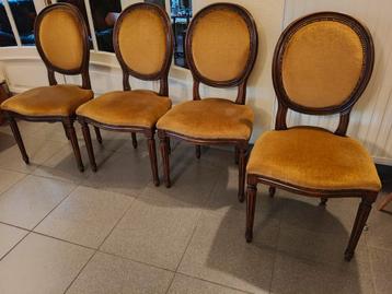 4 stuks antieke Louis stoelen antiek beschikbaar voor biedingen