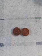munten  2 cent 1919 vl+ fr, Postzegels en Munten, Ophalen of Verzenden, Losse munt