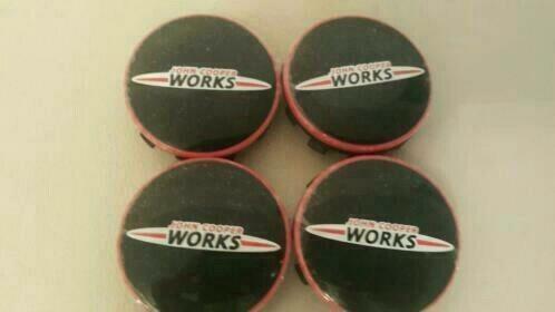 4 x 54mm /56 mm /60 mm Mini Cooper/One/Countryman naafdoppen, Auto diversen, Wieldoppen, Nieuw, Ophalen of Verzenden