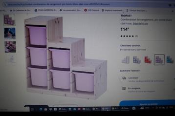 Meuble IKEA TROFAST disponible aux enchères