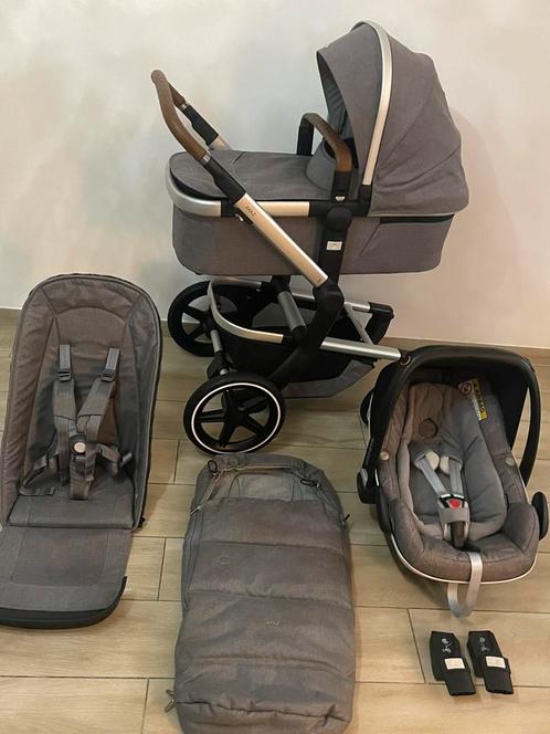 Joolz Day + Radiant Grey kinderwagen 3-in-1 Complete Set, Kinderen en Baby's, Buggy's, Zo goed als nieuw, Maxi-Cosi, Voetenzak