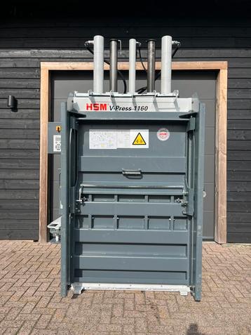 Balenpers | Papierpers | HSM 1160 | 60 ton | 2015  beschikbaar voor biedingen