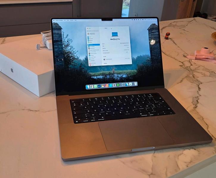 MacBook Pro 16 inch - M1 Pro - 2TB!, Computers en Software, Apple Macbooks, Gebruikt, MacBook, 16 inch, 1 TB of meer, 16 GB, Azerty