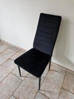 6 eetkamerstoelen, Huis en Inrichting, Ophalen, Zwart, Zo goed als nieuw, Vijf, Zes of meer stoelen
